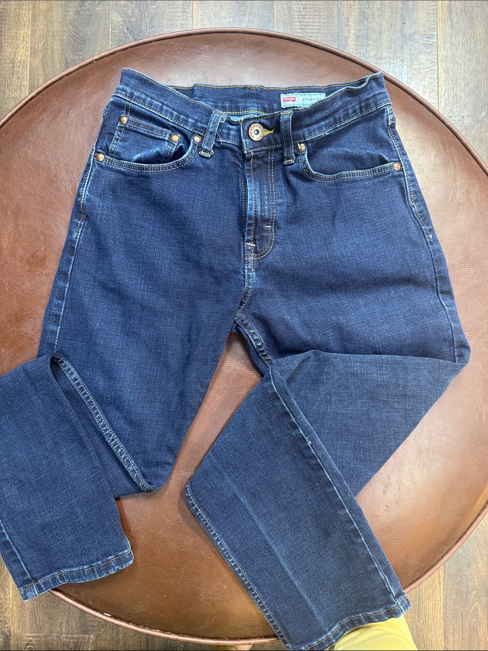 Wrangler Men's Indigo Straight Jeans